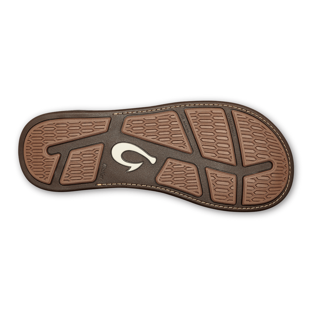 OluKai Men's Tuahine Leather Beach Sandals