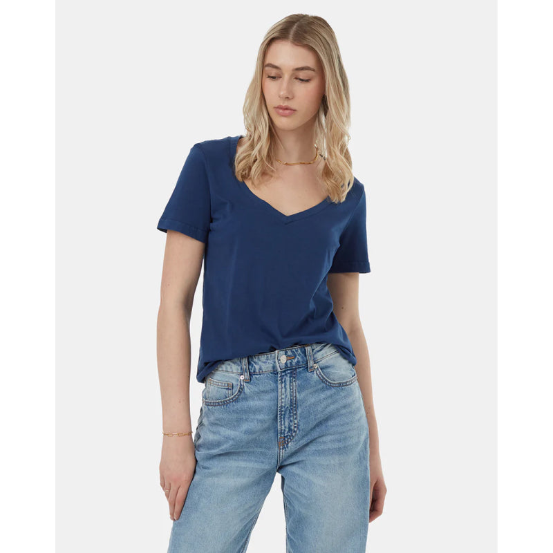 Tentree Women's Regenerative Cotton V-Neck T-Shirt