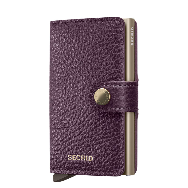 MiniWallet Pebble Grape