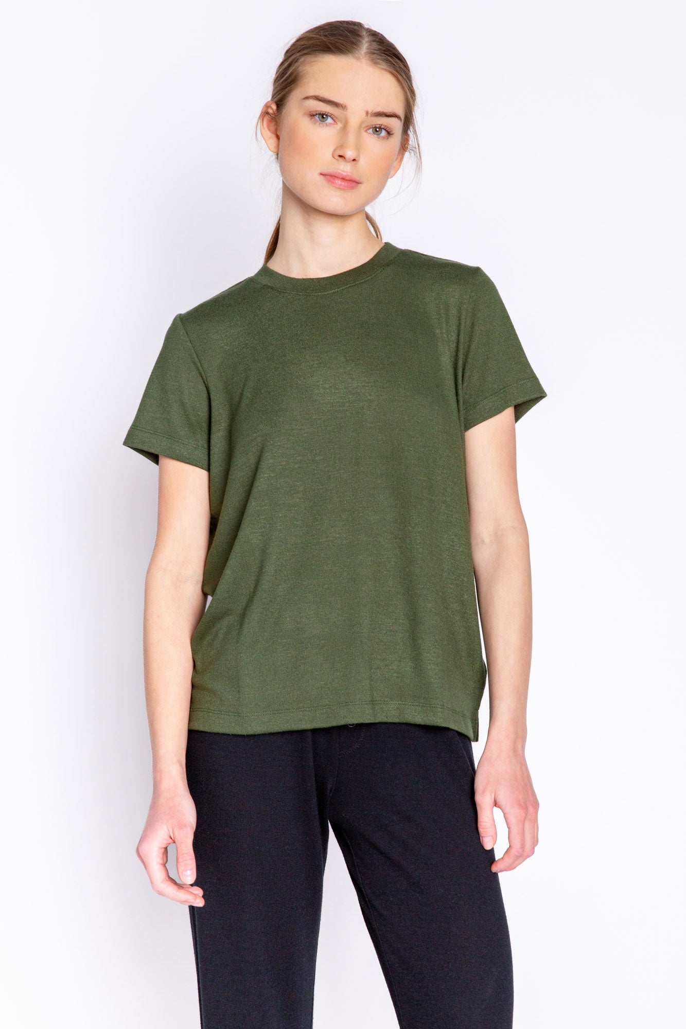 PJ Salvage Reloved Lounge Solid Short Sleeve