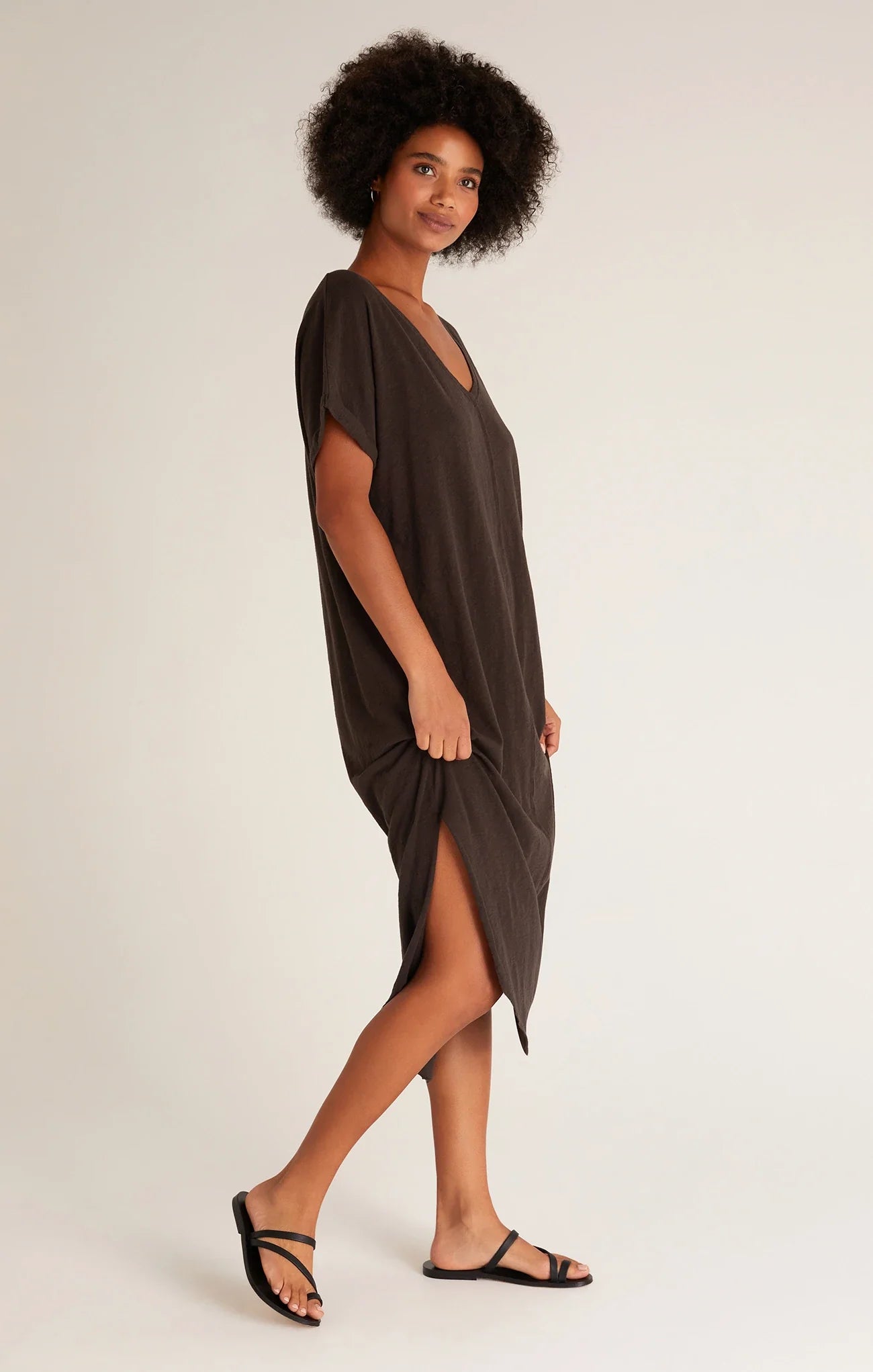 Z Supply Leia Slub Midi Dress
