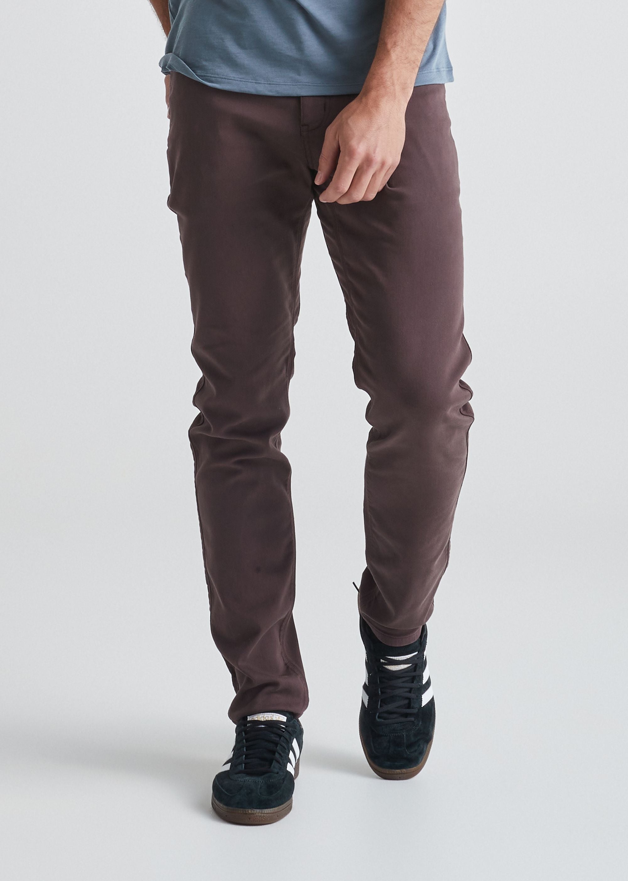 DU/ER Men's No Sweat Slim Pant - Walnut