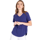 PJ Salvage Beachy Basics Short Sleeve Top
