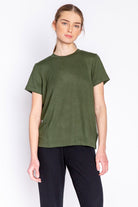 PJ Salvage Reloved Lounge Solid Short Sleeve