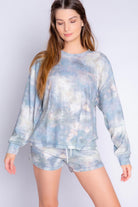 PJ Salvage Cloudy Days Tie Dye Long Sleeve