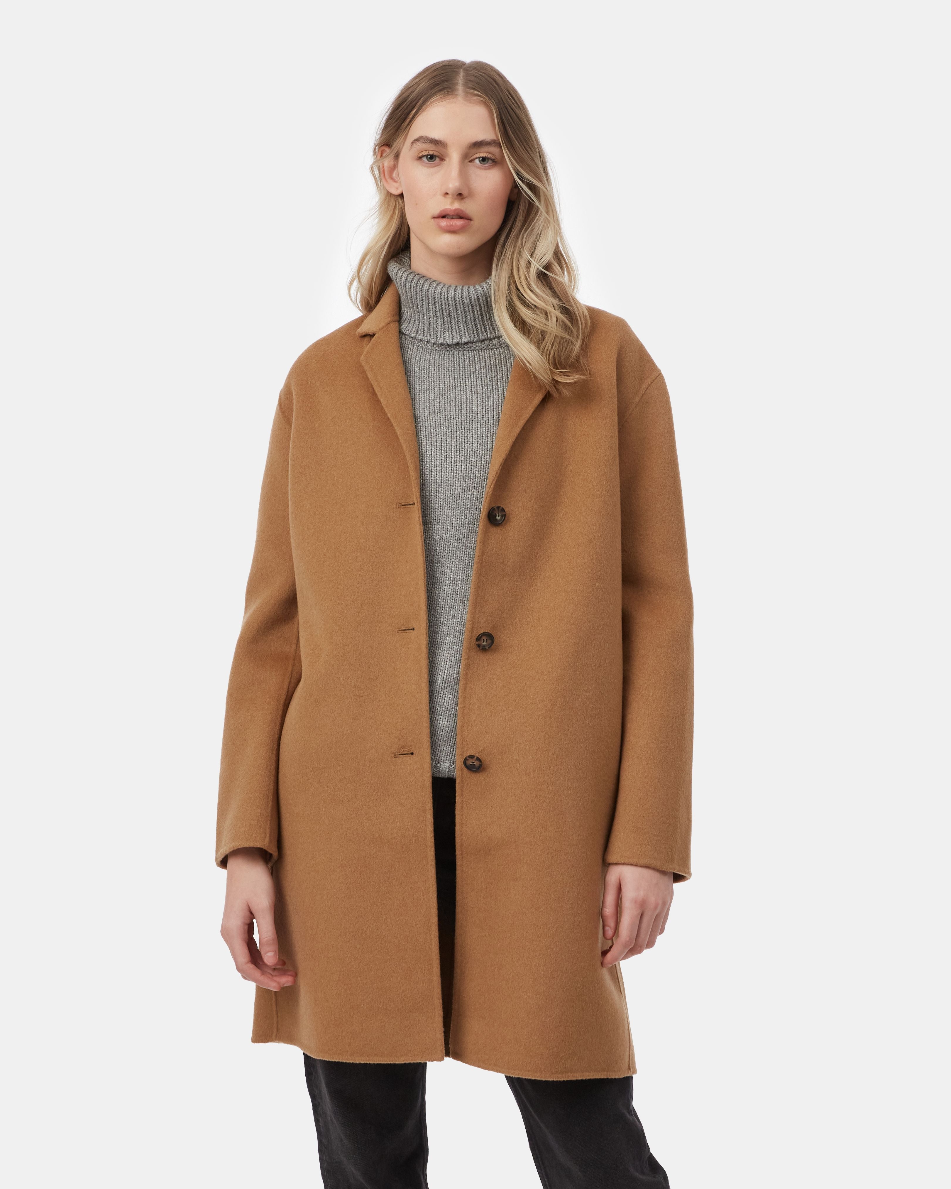 Tentree Wool Longline Coat