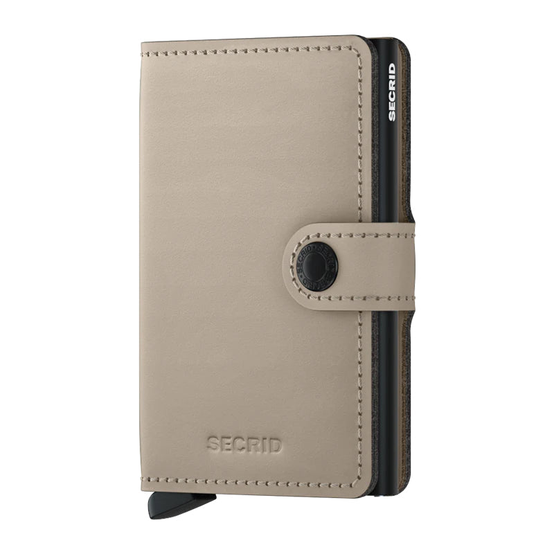 Secrid Mini Wallet - Matte Desert