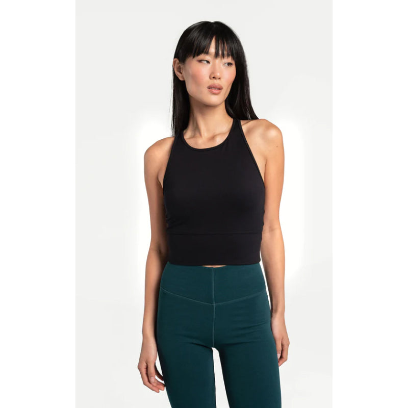 LOLE Women's Comfort Stretch Tank Top - Black Beauty