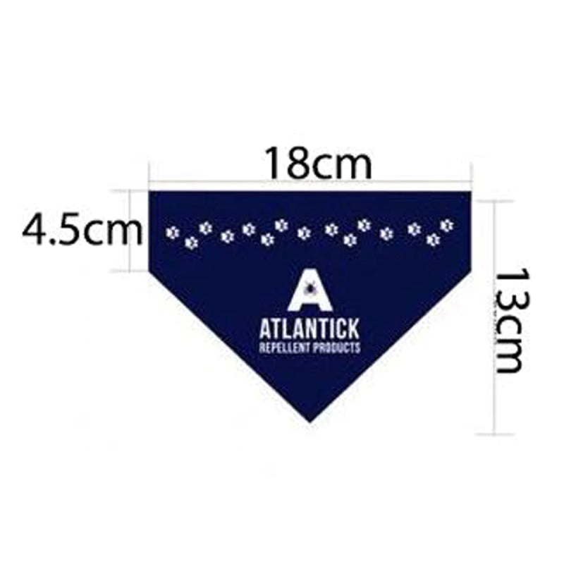 Atlantick Slip on Dog Bandana Small