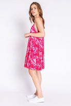 PJ Salvage Tranquil Palm Chemise