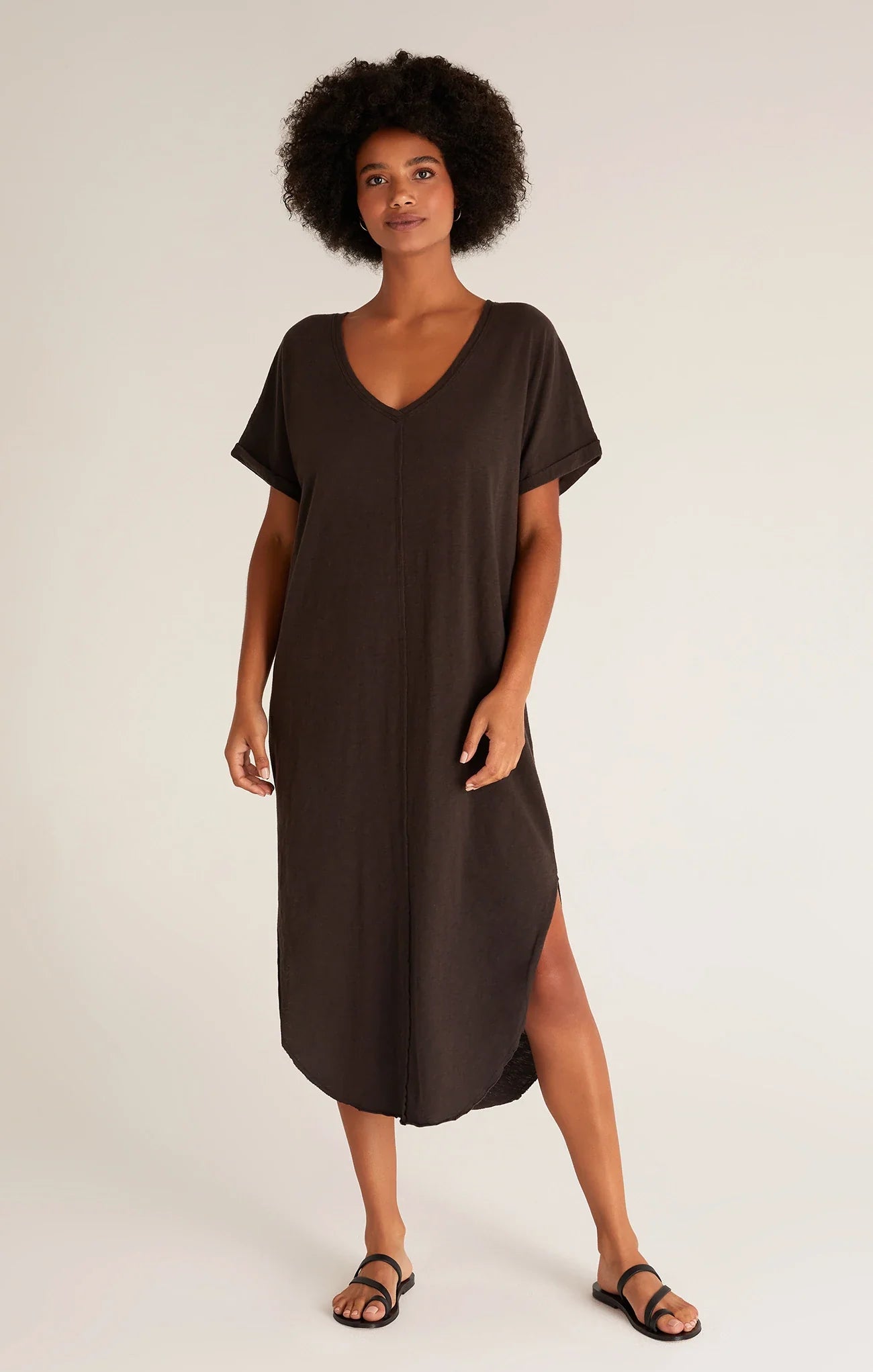 Z Supply Leia Slub Midi Dress